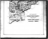 Sebastian County School District Map - Below, Sebastian County 1903